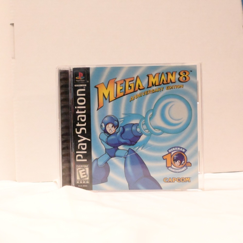Mega Man 8 Anniversary Edition PS1 Complete With Manual Reg Card